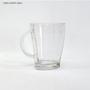 Imagem de Caneca Vidro Heart Casual 240ml Transparente Class Home