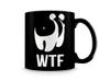 Imagem de Caneca WTF GEEK What The F - 350ML Black