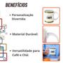 Imagem de Caneca Xicara de Café ou Chá de Porcelana Personalizada Uso Exclusivo do Chefe Divertida Engraçada para Presente Criativ