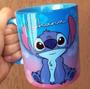 Imagem de Caneca xícara de Porcelana Personaliza Stitch com Alça e Interior Colorido