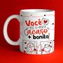 Imagem de Caneca Xícara Dia Dos Namorados Flork O Acaso Mais Bonito Casal Love Presente Amor- MEGA OFERTA!