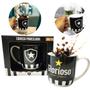 Imagem de Caneca Xicara Porcelana Premium Urban 300ml Café Botafogo Glorioso Oficial Selo