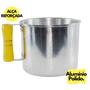 Imagem de Canecão Com Orla De Aluminio E Cabo de Madeira N 12 - 1.2 Litros - Global Alumínio