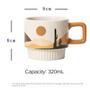 Imagem de Canecas de Cerâmica Vintage 320ML - Para Café, Água e Chá