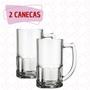 Canecas Vidro 320 ML Linha Vitamina P/ Drinks Cerveja - 2 UN - PRATICASA Imagem de Canecas Vidro 320 ML Linha Vitamina P/ Drinks Cerveja - 2 UN