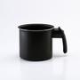 Imagem de Caneco 12cm Antiderente Preto 1,2L Alumi-Aço Linha Premium J4TECH Alumínio Antiaderente Teflon Ultra Resistente 