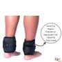 Imagem de Caneleira De Peso 4kg Par Tornozeleira Peso Treino Exercício Exercício Funcional Fitness Academia Musculação