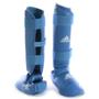 Imagem de Caneleira Karatê Adidas Com Protetor de Pé WKF Azul