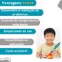 Imagem de Caneta 3d Impressão Completa Infantil Criança Criativa Azul Refil USB