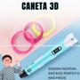 Imagem de Caneta 3d Impressora Profissional + Refil + Cabo Usb Diversão Garantida - ULTRATECH - ENVIO IMEDIATO