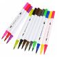 Imagem de Caneta Brush Pen Duas Pontas Dual Tip Kit 24 Cores Fineliner