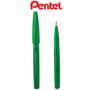 Imagem de Caneta Brush Sign Pen Verde - Pentel