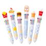 Imagem de Caneta Colorida 10 Cores Fast Food