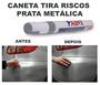 Imagem de Caneta de rotoque em riscos pintura automotiva cor vermelha