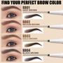 Imagem de Caneta de Sobrancelha Líquida FOCALLURE FLUFFMAX TINTED - Marrom Escuro