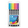 Imagem de Caneta Dual Brush Pen Aquarelável Com 6 Cores Neon - Cis