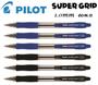 Imagem de Caneta Esferográfica AZ E PT Pilot Super Grip 1.0 Kit com 12