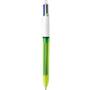 Imagem de Caneta Esferográfica BIC 4 Cores Fluo Ponta 1.6MM - Caixa com 12