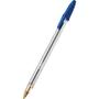 Imagem de Caneta Esferográfica Bic Cristal Dura + Azul Caixa Com 50 Un