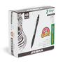 Imagem de Caneta Esferográfica Retrátil Zebra Z-Grip 1.0mm - Preta (Pacote com 48)