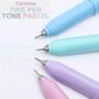 Imagem de Caneta Fine Pen Faber Castell Ponta Fina 0.4mm Porosa Com 04 Cores Tons Pastel