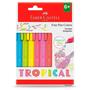 Imagem de Caneta Fine Pen Tropical com 6 Unidades - Faber-Castell