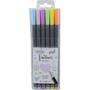 Imagem de Caneta Fineliner 0.4mm 6un Tom Pastel FI0003 BRW