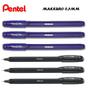 Imagem de Caneta Gel Pentel Energel Makkuro 0.5 Azul e Preta com 6 pçs