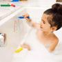 Imagem de Caneta Giz De Cera Rabisca Apaga Com Água Banho 6 Cores Variadas Risca Azulejo Fácil de Limpar Água Banho Infantil Crianças Desenho Colorir