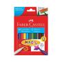 Imagem de Caneta Hidrocor Faber Castell Magic 10 Cores + 2