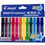 Imagem de Caneta Hidrográfica Pilot Color Jr 850 12 Cores