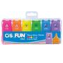 Imagem de Caneta Marca Texto Cis Fun Mini Neon 6 Cores