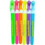 Imagem de Caneta marca texto slim neon c/ 6 cores