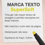 Imagem de Caneta Marca Texto Supersoft Gel Amarelo C/ 6und Faber - Faber-Castell