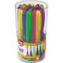 Imagem de Caneta Marca Texto TRIS FLASH 6 Cores Neon - Pote com 24