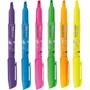 Imagem de Caneta Marca Texto TRIS FLASH 6 Cores Neon - Pote com 24