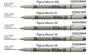 Imagem de Caneta Nanquim Pigma Micron Sakura Preta Kit C/ 5 Traços