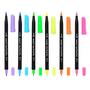 Imagem de Caneta Neon Brush Duo 6 Cores 2 Pontas - Molin