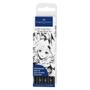 Imagem de Caneta Pitt Artist Faber Castell Manga Black 4 Canetas