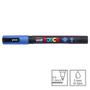 Imagem de Caneta Posca Marcador Uni-Ball PC-3ML Azul Glitter 33