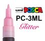 Imagem de Caneta Posca PC-3ML Glitter Uni Posca