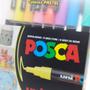 Imagem de Caneta Posca Uni-ball PC-3M Soft Colors Tons Pastel 8 Cores