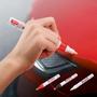 Imagem de Caneta Reparadora Tira Riscos Pintura Automotiva Carro Moto cor Vermelho