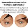 Imagem de Caneta Sobrancelha Barba À Prova D 'água fio a fio Microblanding Lua e Neve Dia das Mães
