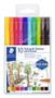 Imagem de Caneta Staedtler Triplus Fineliner Broadliner 10 Cores