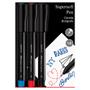 Imagem de Caneta SuperSoft Pen 1.0mm Ponta Media Faber Castell Kit 8un