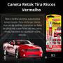 Imagem de Caneta Tira Riscos Pintura Automotiva Carro Moto Reparadora (Vermelho)