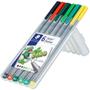 Imagem de Caneta Triplus Fineliner Staedtler 0.3mm Dino com 6 Cores