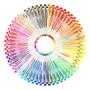 Imagem de Canetas Coloridas Gel Neon Glitter Estojo Kit 10 Cores 