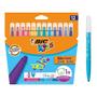 Imagem de Canetas coloridas para bebês BIC Kids Kid Couleur, pacote com 12